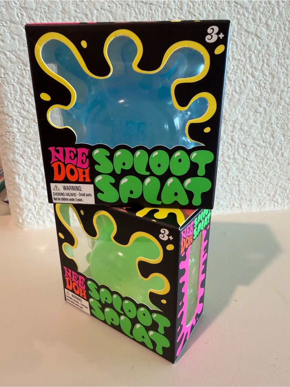 Nee Doh Sploot Splat Sensory Toy - Blue & Green available